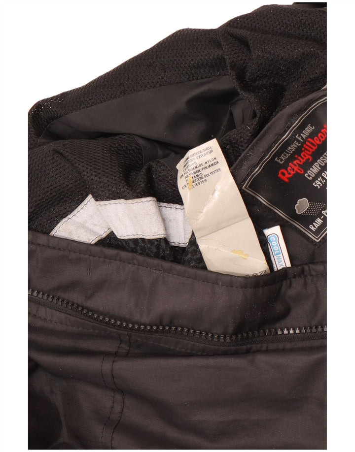 Giacca antipioggia da uomo Refrigiwear UK 38 media nera in poliammide