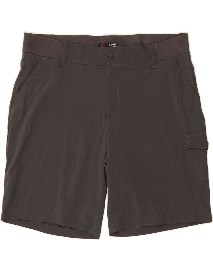 LEE Womens Cargo Shorts US 18 2XL W38  Grey Polyester Vintage Lee and Second-Hand Lee from Messina Hembry 