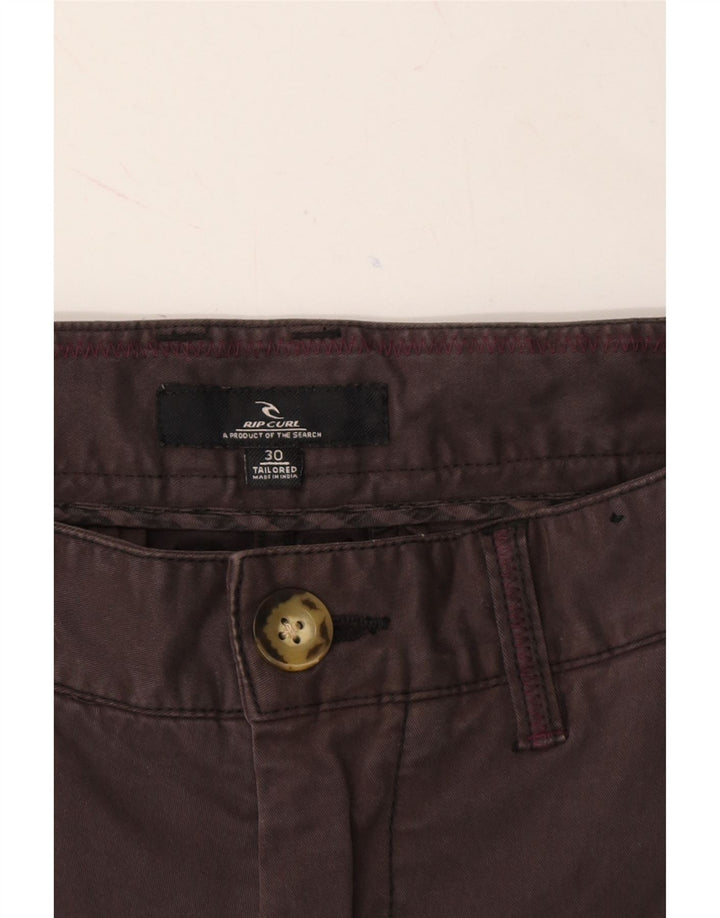 RIP CURL Mens Tailored Chino Shorts W30 Medium  Brown Cotton Vintage Rip Curl and Second-Hand Rip Curl from Messina Hembry 