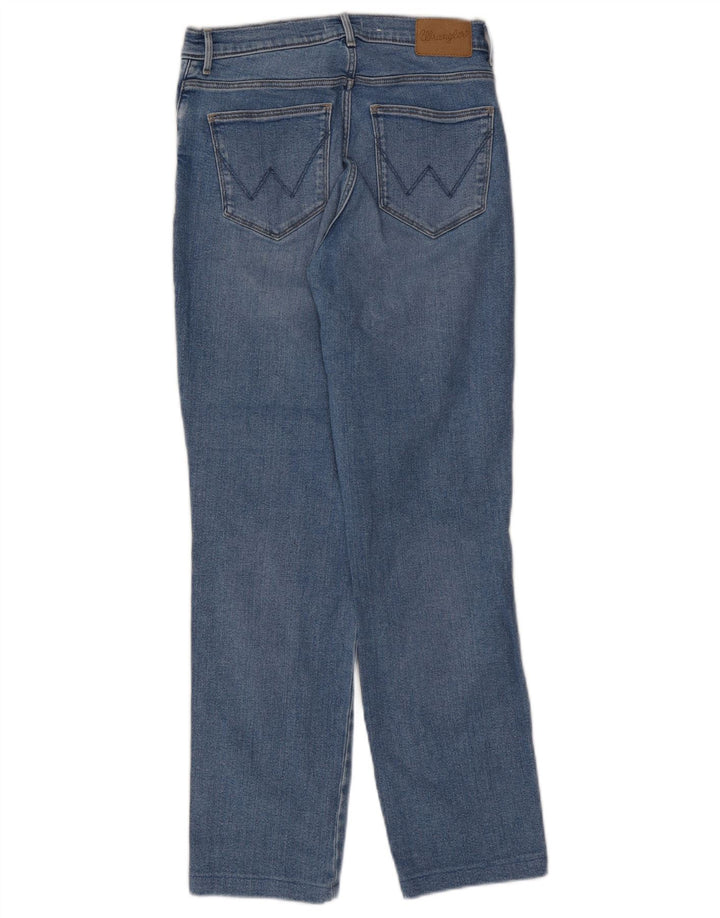 Jeans dritti da donna Wrangler W28 L28 cotone blu