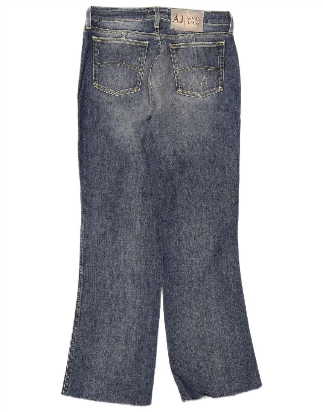 Jeans Bootcut da donna Armani W29 L30 cotone blu