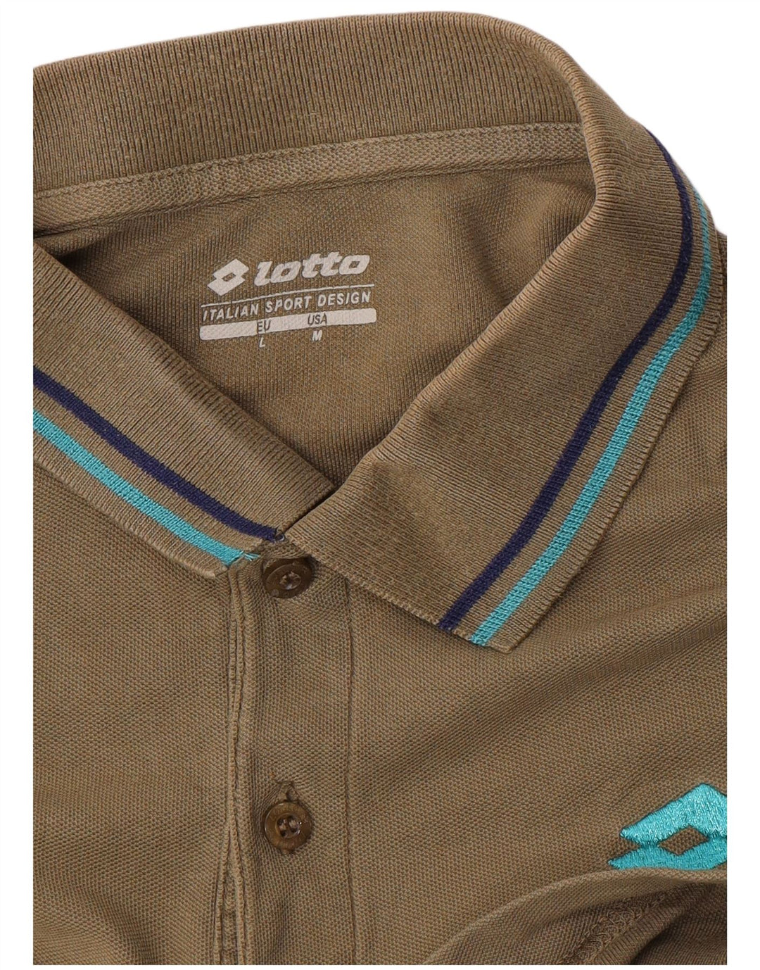 Polo da uomo Lotto Medium Khaki