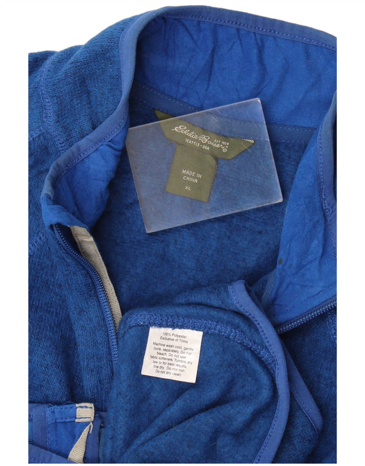 Giacca da tuta da donna Eddie Bauer UK 18 XL poliestere blu