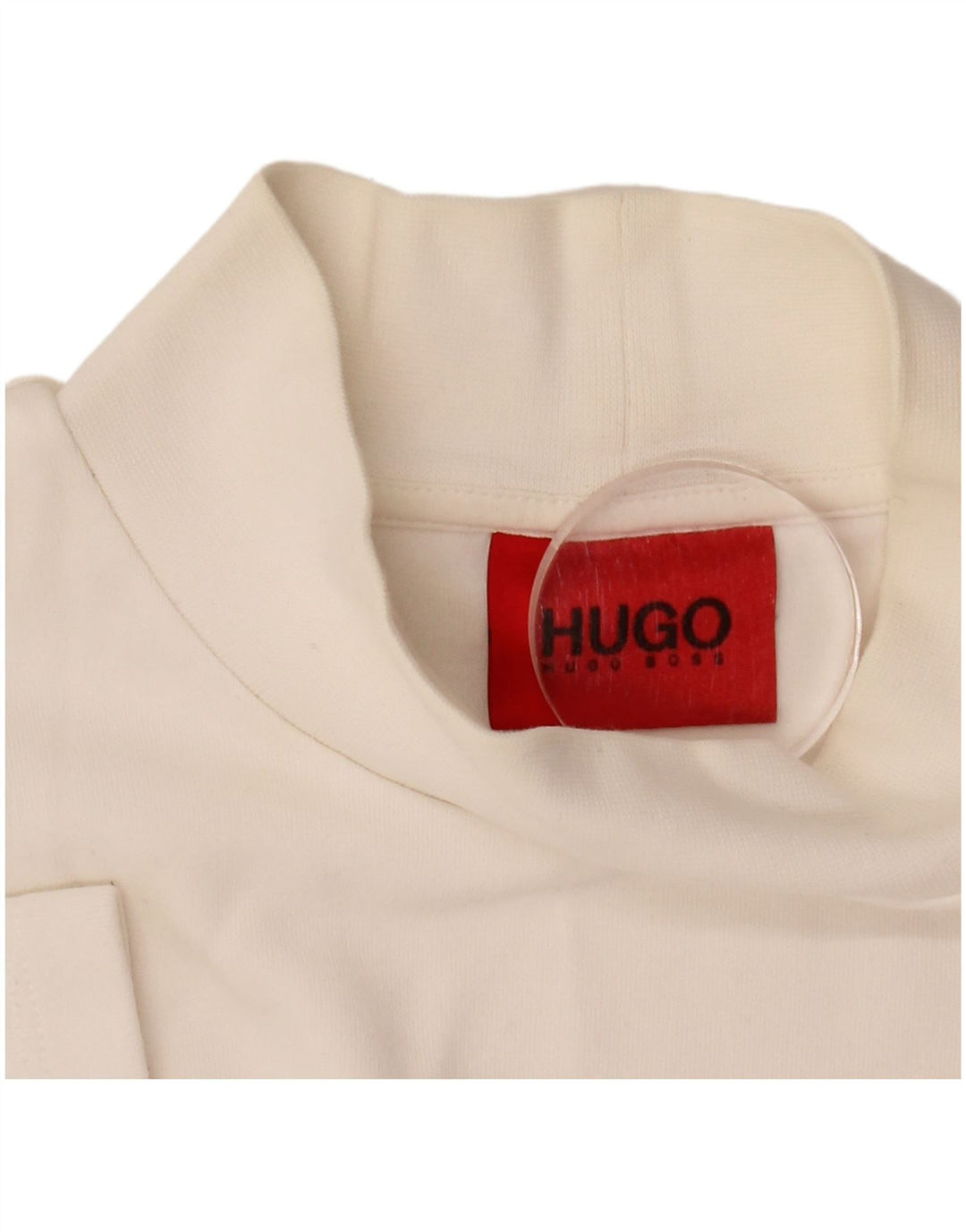 T-shirt da uomo Hugo Boss Top in cotone bianco medio