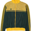 Adidas Giacca da uomo con grafica grafica Giacca grande in poliammide color block giallo