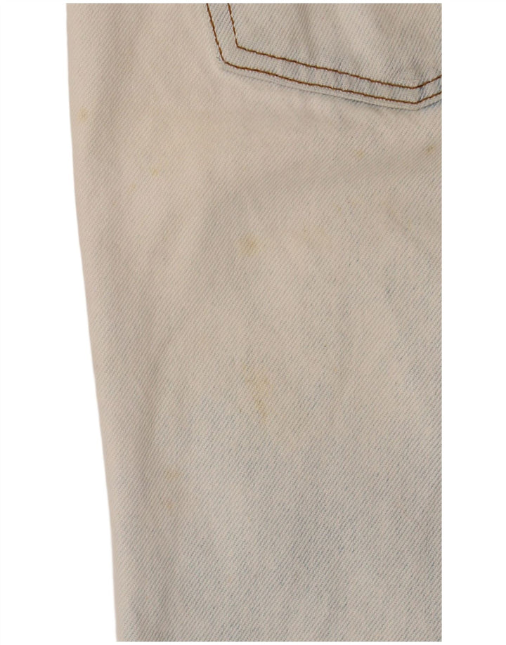 Pantaloncini di jeans grafici da uomo Casucci W30 Blu medio
