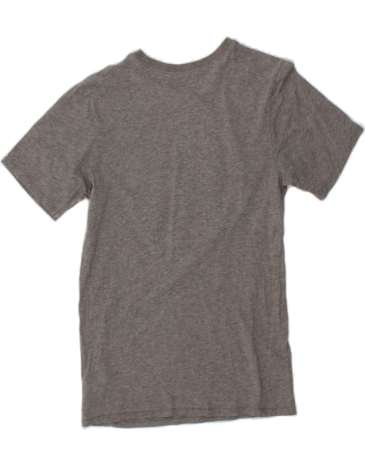 NIKE Mens Athletic Cut Graphic T-Shirt Top Small Grey Cotton Vintage Nike and Second-Hand Nike from Messina Hembry 