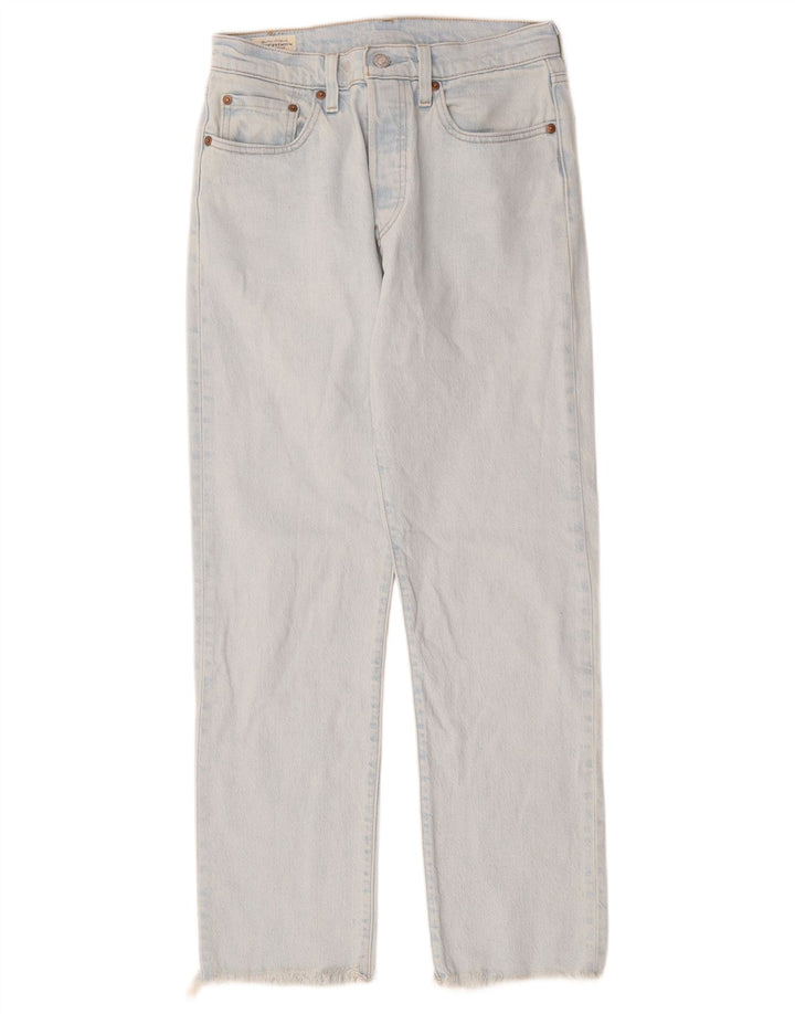 Jeans dritti Levi's 501 da donna W27 L28 cotone blu