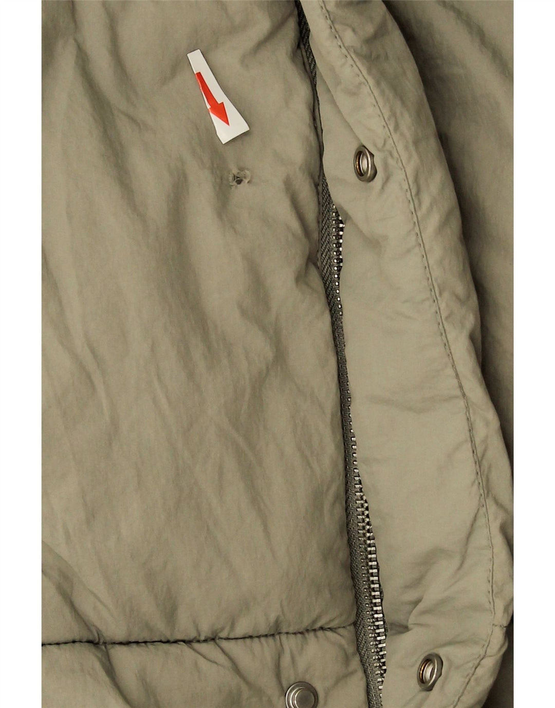 Gilet imbottito Zara per ragazzi 13-14 anni in nylon kaki