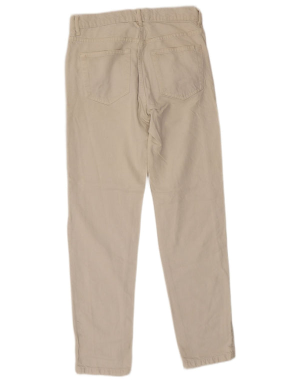 Jeans slim da uomo Zara EU 38 Small W30 L30 Cotone bianco