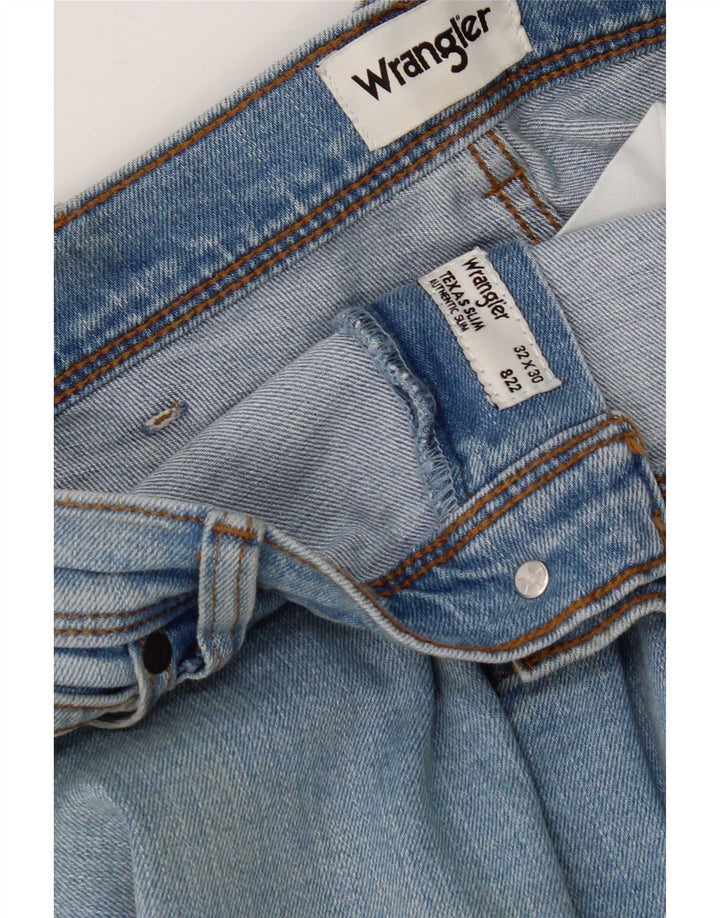 Jeans Wrangler Texas Slim da uomo W32 L30 Blu