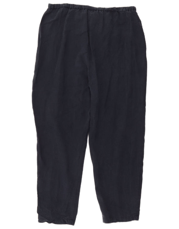 Pantaloni casual da donna Marks & Spencer UK 16 Large W32 L26 Blu navy