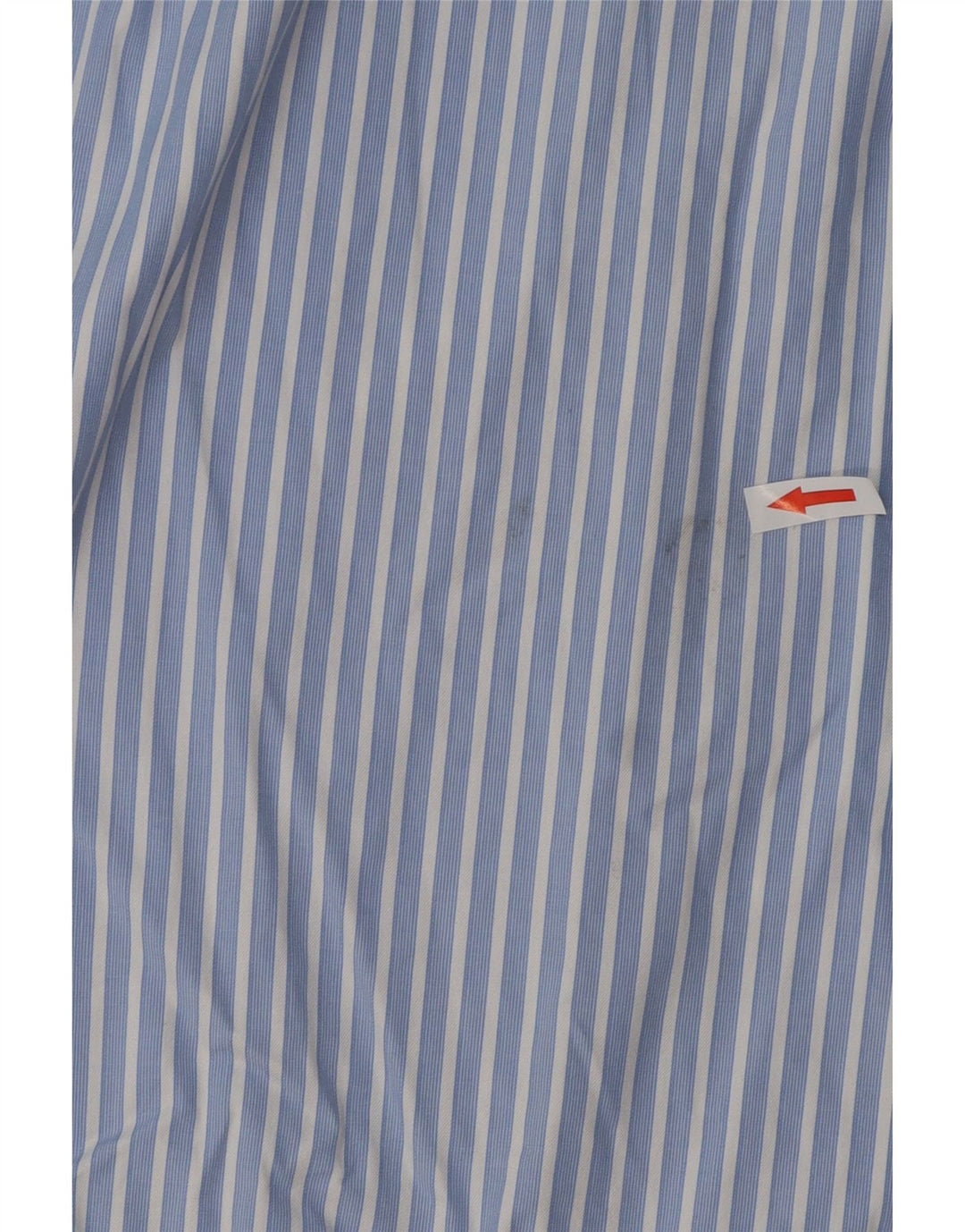 Camicia da uomo MASSIMO DUTTI taglia 16 1/2 grande cotone a righe blu