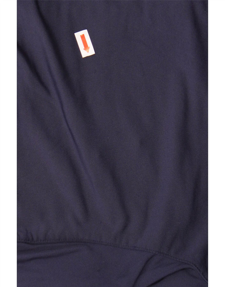 Top da tuta pullover con zip e collo da uomo, taglia media