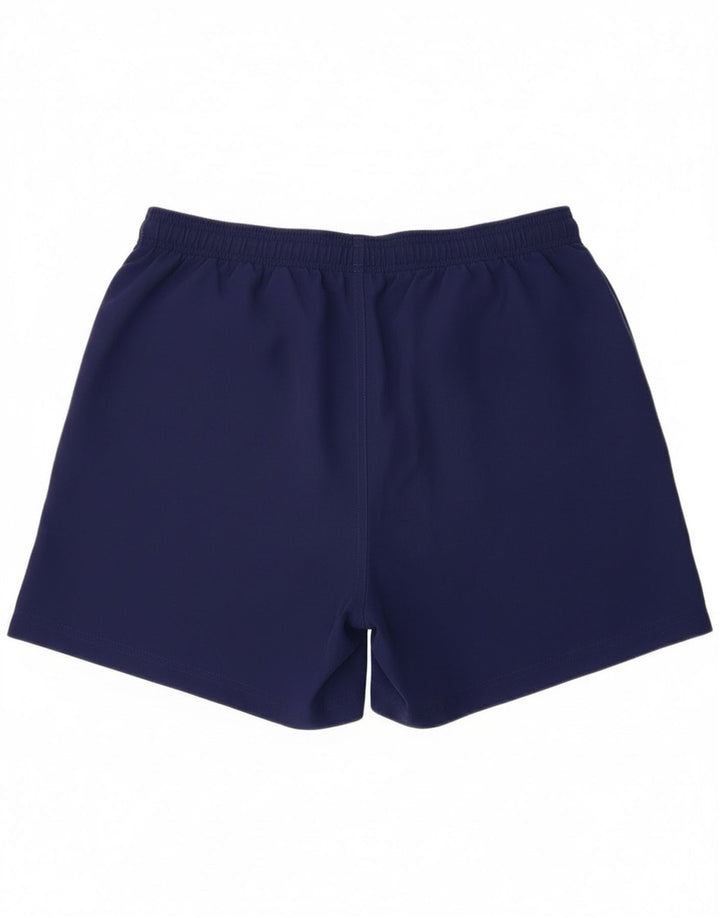 Pantaloncini sportivi da uomo Adidas Large blu navy in poliestere
