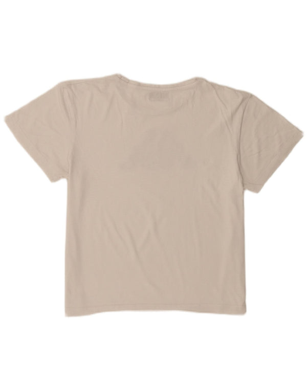 Maglietta grafica da donna Kappa Top UK 20 2XL Bianca