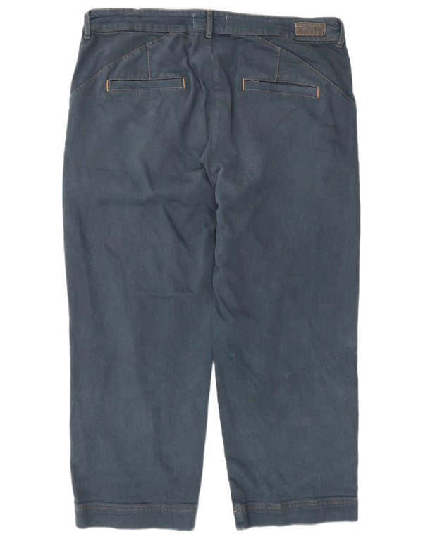 Pantaloni corti dritti Naomi da donna Fat Face UK 18 XL W36 L24 Blu