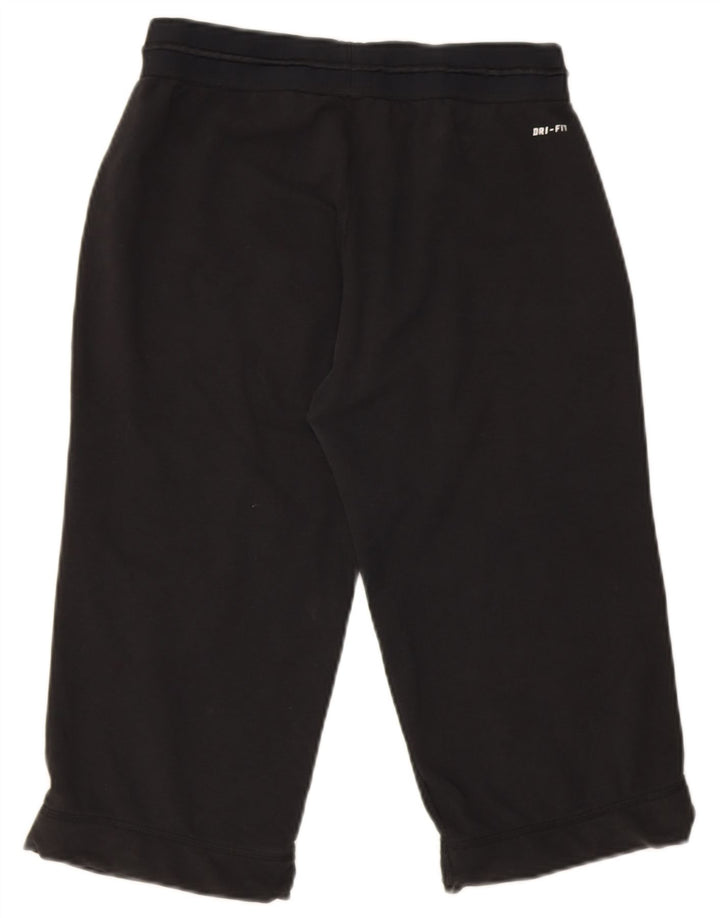 Pantaloni da tuta Nike Dri Fit Graphic Capri da donna UK 12 medio nero