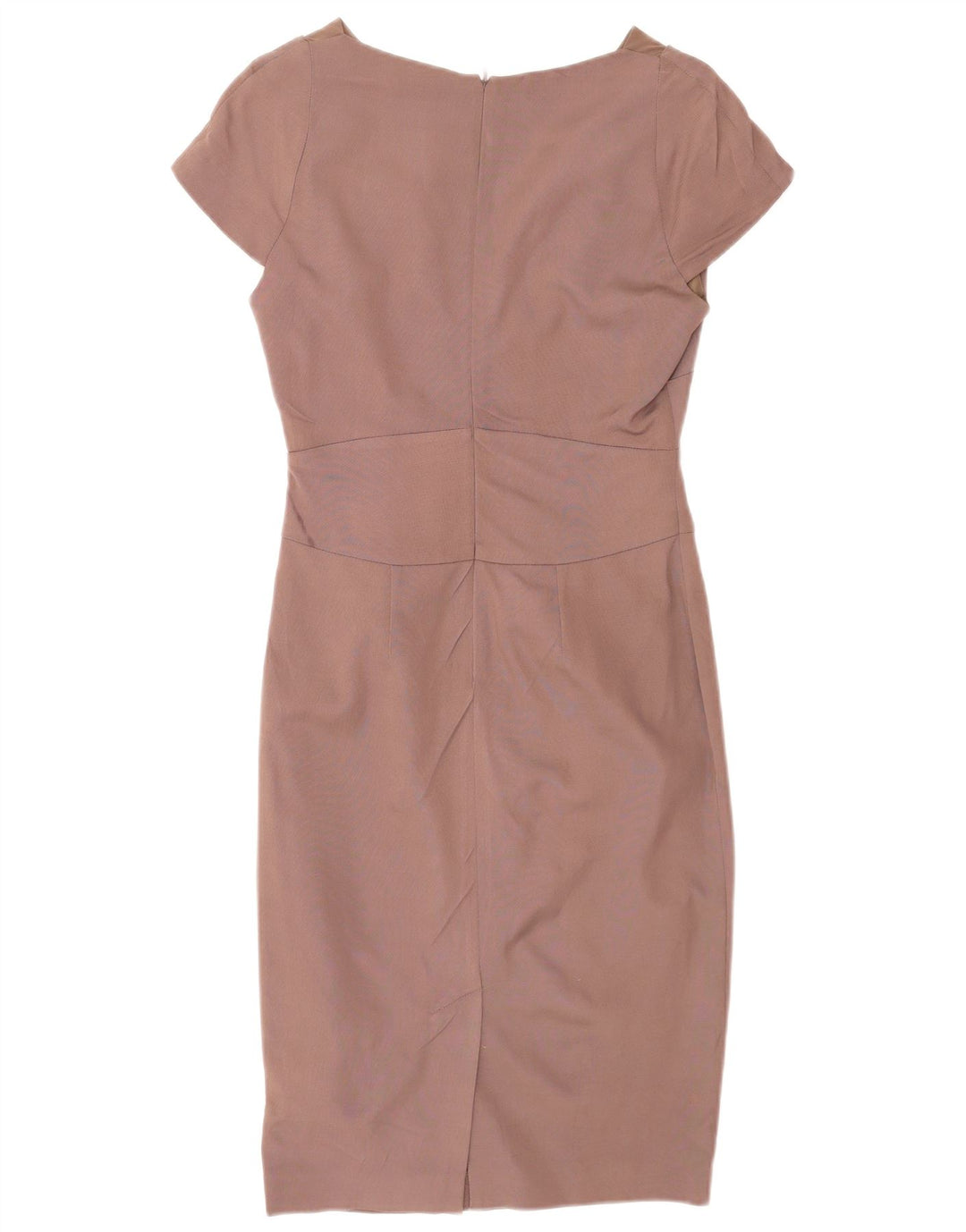 Abito tubino da donna Reiss UK 8 piccolo in viscosa marrone