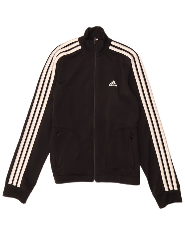 Giacca da tuta da donna ADIDAS UK 8 Small Poliestere nero