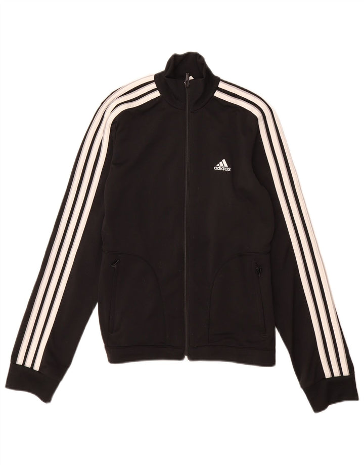 Giacca da tuta da donna ADIDAS UK 8 Small Poliestere nero