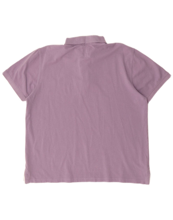 Crew Clothing Polo da uomo XL in cotone viola