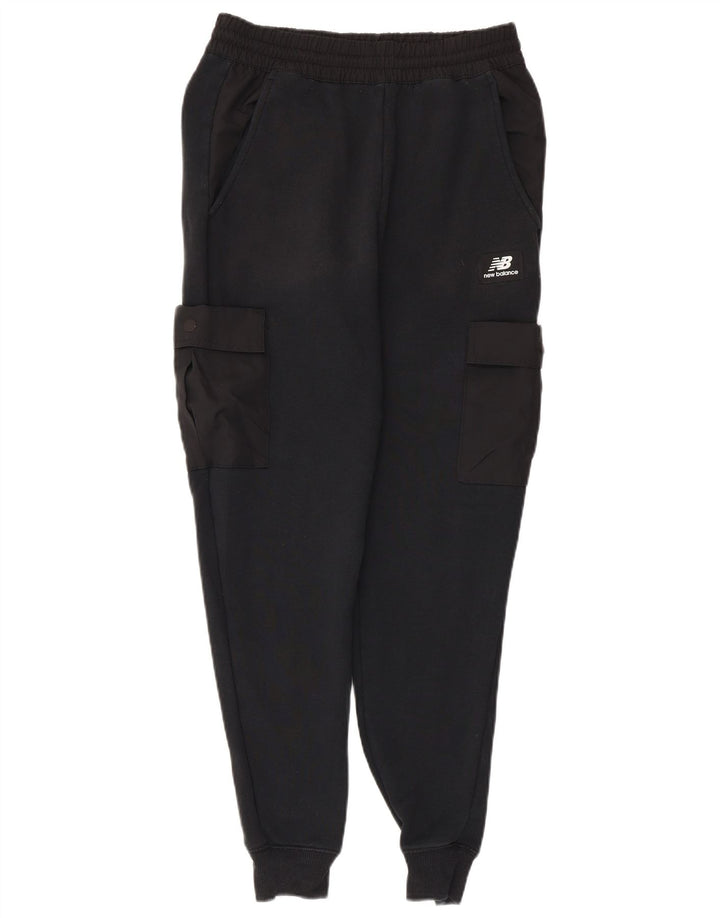 Pantaloni da tuta cargo da uomo NEW BALANCE Joggers piccoli in cotone nero