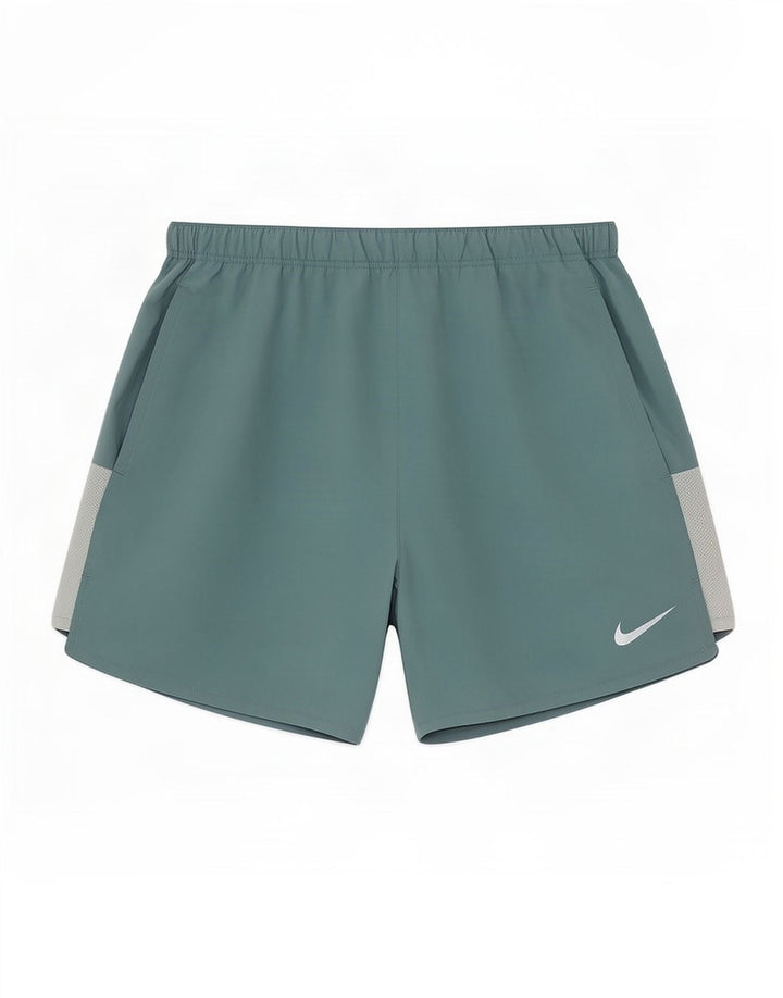 Pantaloncini sportivi Nike da uomo Dri Fit piccoli blu in poliestere color block