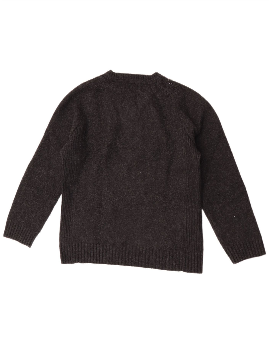 Maglione Levi's da uomo con scollo a V, lana d'agnello nera media
