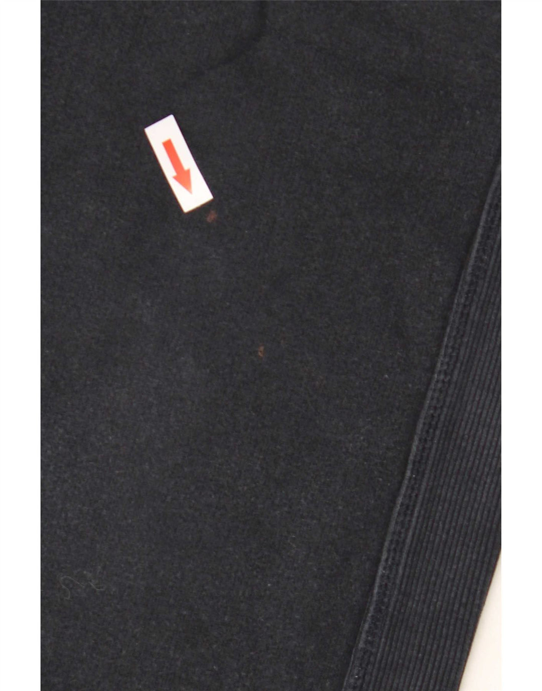 Pantaloni da tuta con grafica da donna Superdry UK 14 cotone medio nero