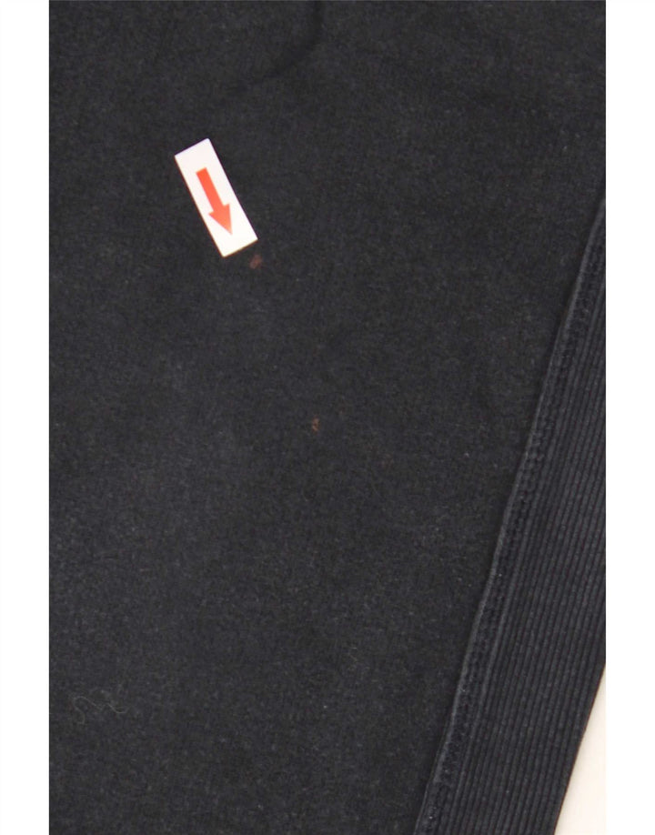 Pantaloni da tuta con grafica da donna Superdry UK 14 cotone medio nero