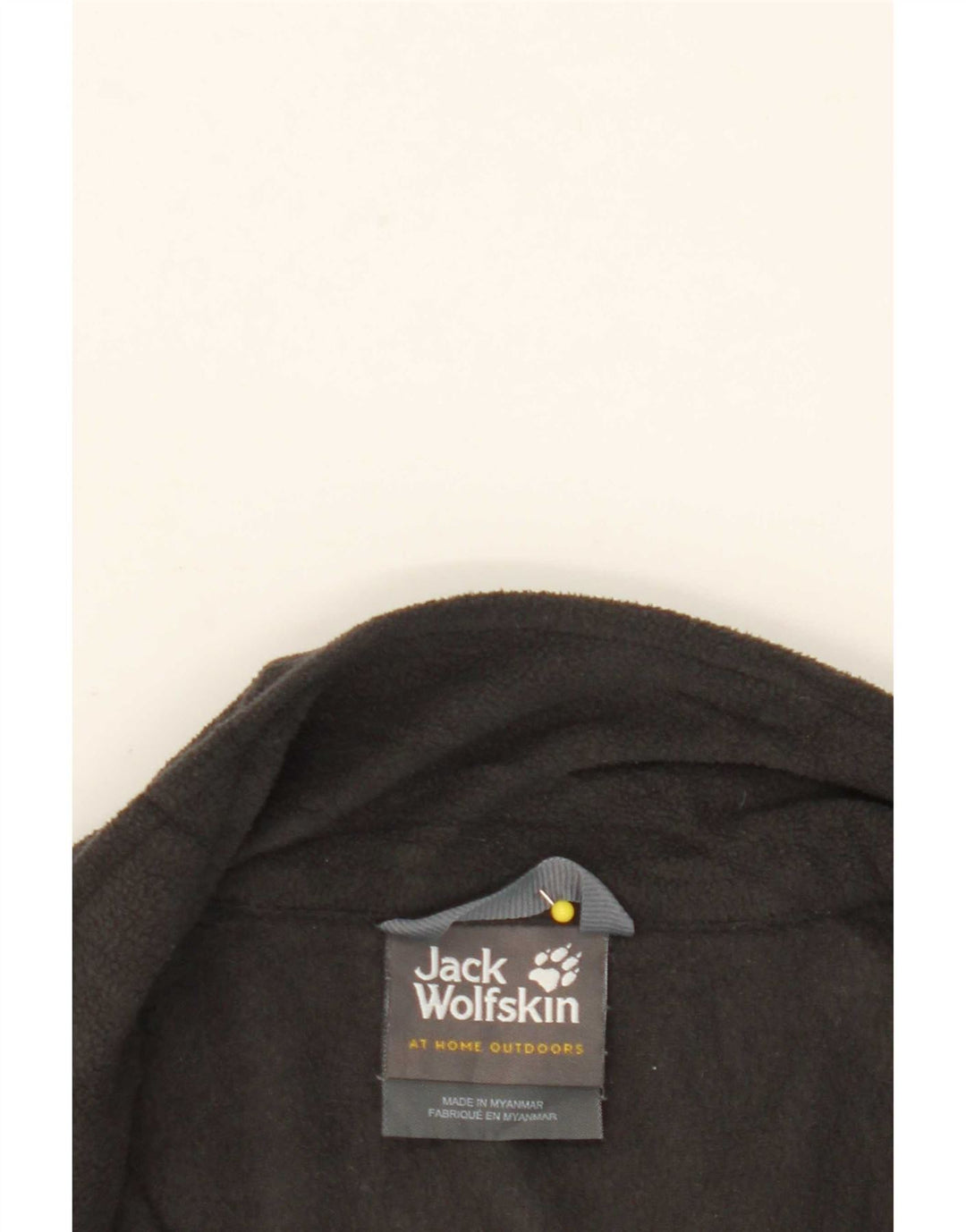 Giacca in pile da donna Jack Wolfskin UK 14/16 grande poliestere nero