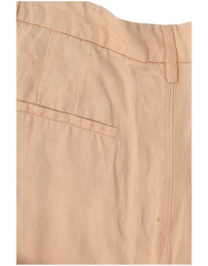 Pantaloni chino dritti da donna Massimo Dutti EU 40 medio W30 L28 Beige