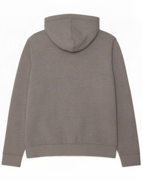 Tommy Hilfiger Uomo Felpa con cappuccio e zip XL Cotone grigio