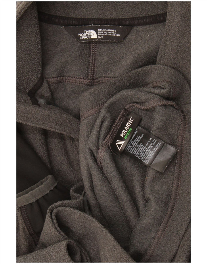 Giacca in pile da uomo The North Face UK 36 Small Grigio Colourblock Poliestere