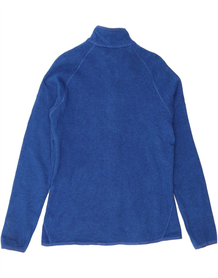 EDDIE BAUER Womens Tracksuit Top Jacket UK 16 Large Blue Polyester Vintage Eddie Bauer and Second-Hand Eddie Bauer from Messina Hembry 