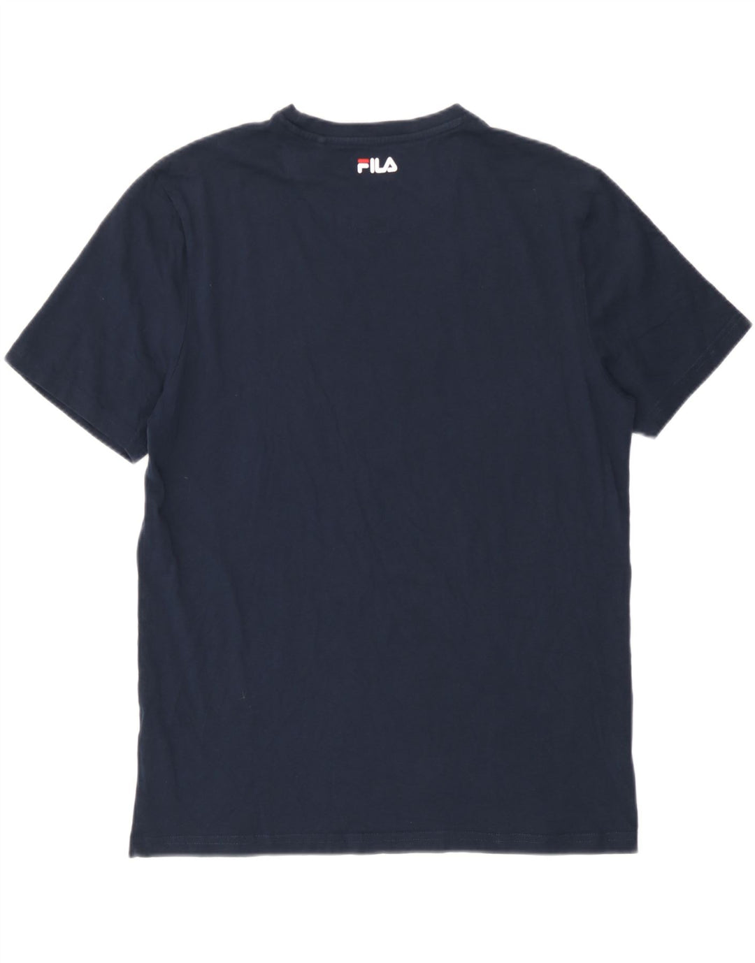 T-shirt grafica da uomo Fila Top blu navy medio