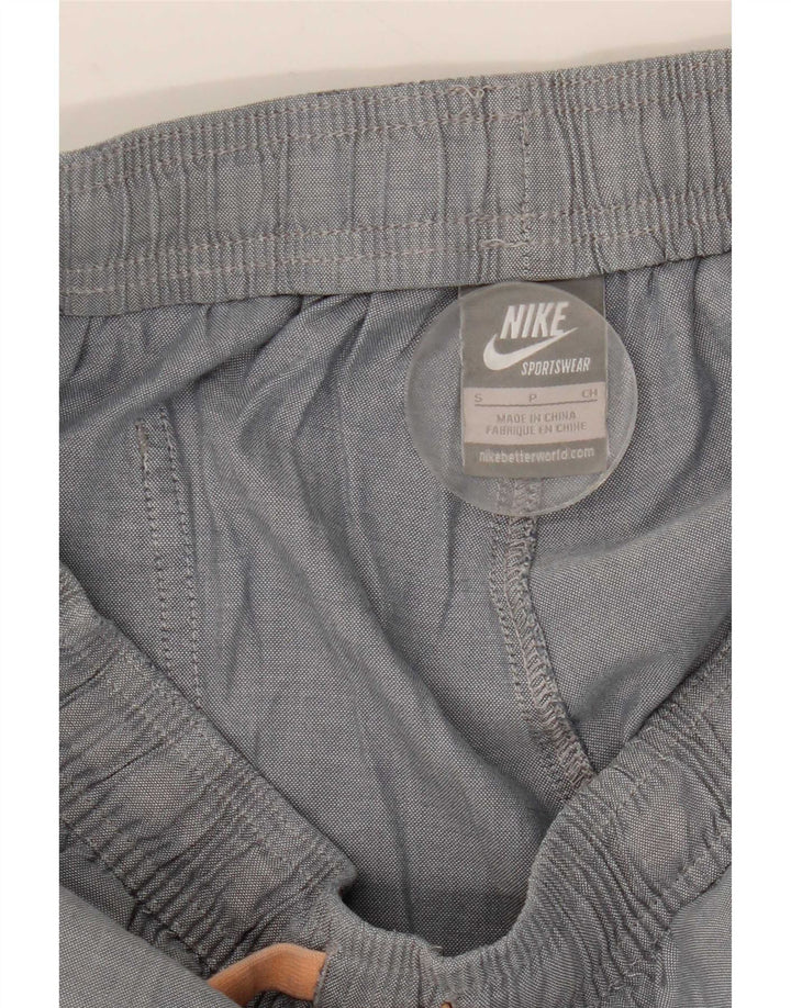 Pantaloncini casual Nike da donna piccoli W27 in cotone grigio