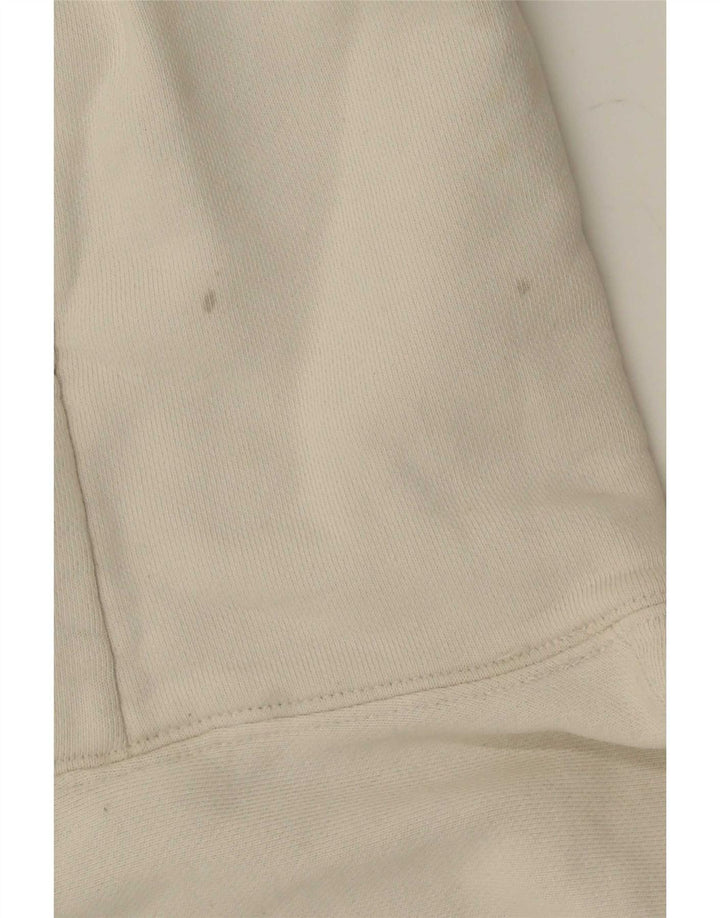 Maglione con cappuccio Champion Reverse Weave da uomo bianco medio