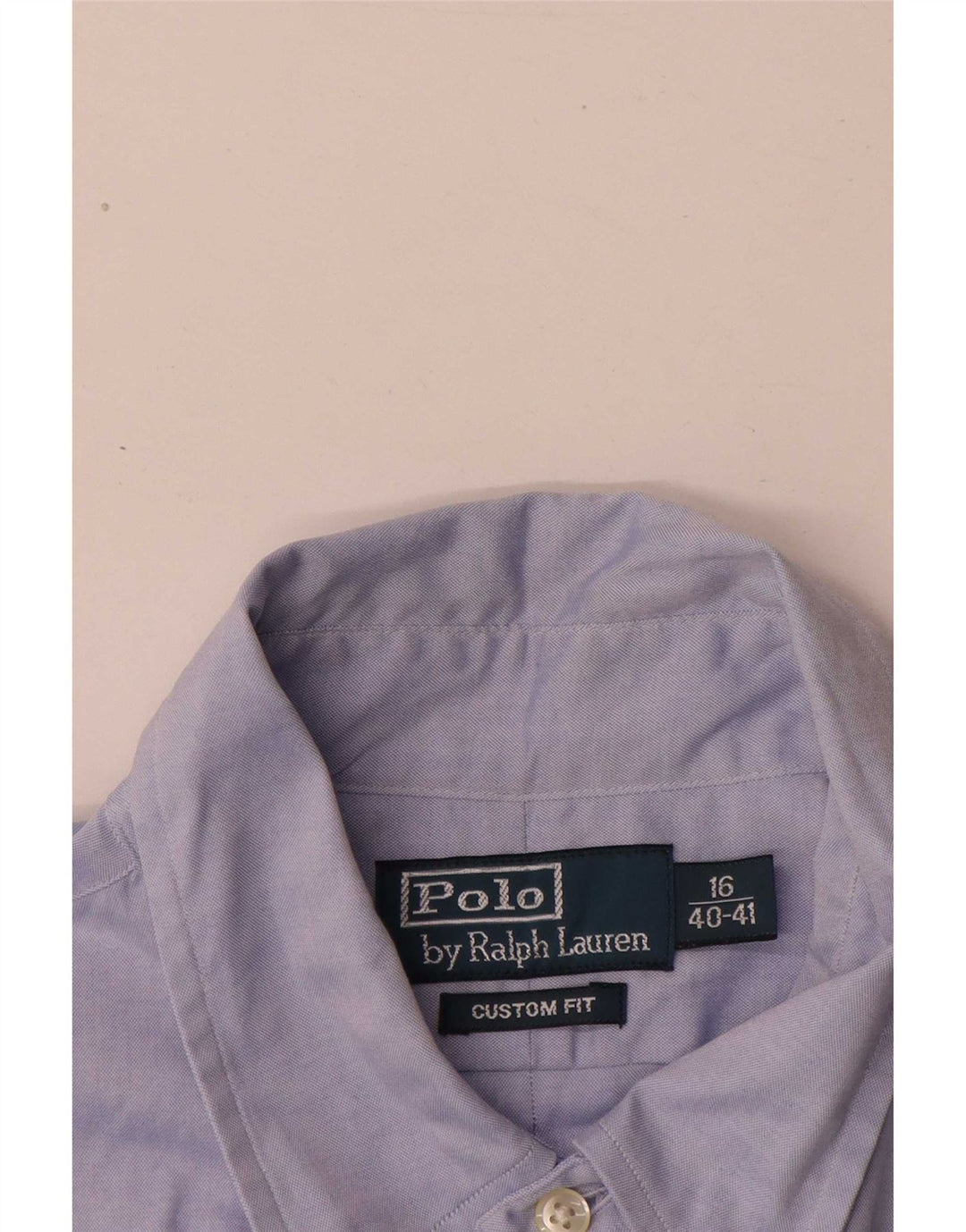 Polo Ralph Lauren Camicia a maniche corte da uomo Taglia 40/41 16 Blu medio