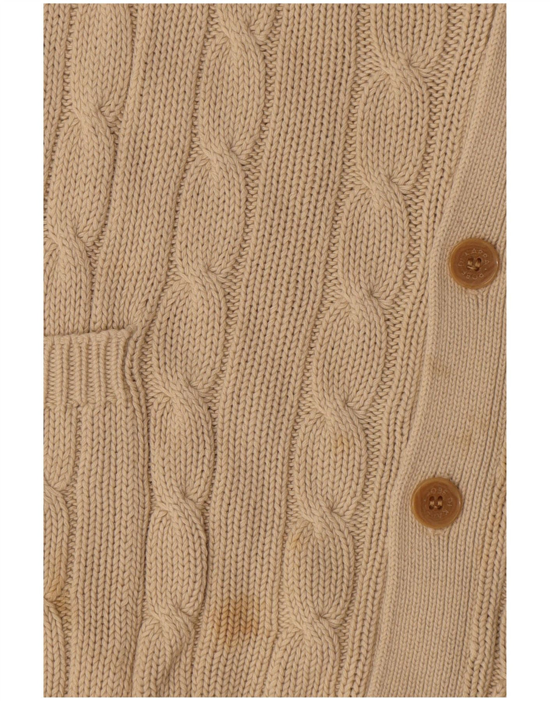 Maglione Cardigan Uomo Kappa XL Cotone Beige