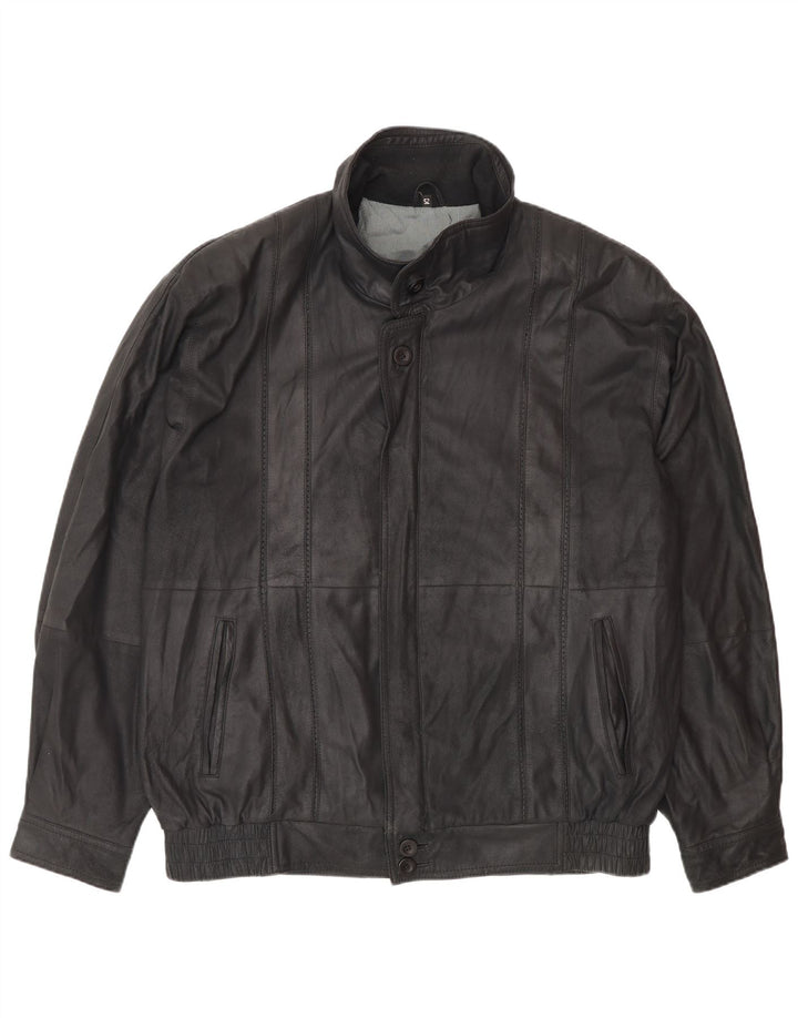 Giacca in pelle da uomo Banjara IT 52 XL in pelle nera