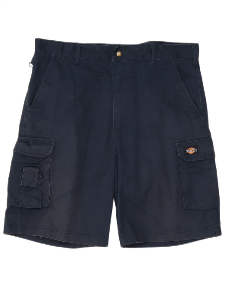 Pantaloncini cargo da uomo Dickies W36 Large blu navy in poliestere