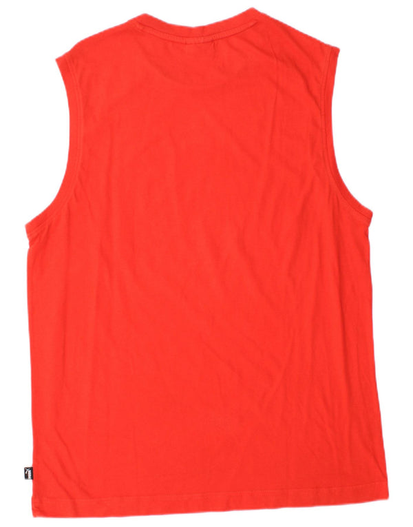 Canotta grafica da uomo Puma Large rossa