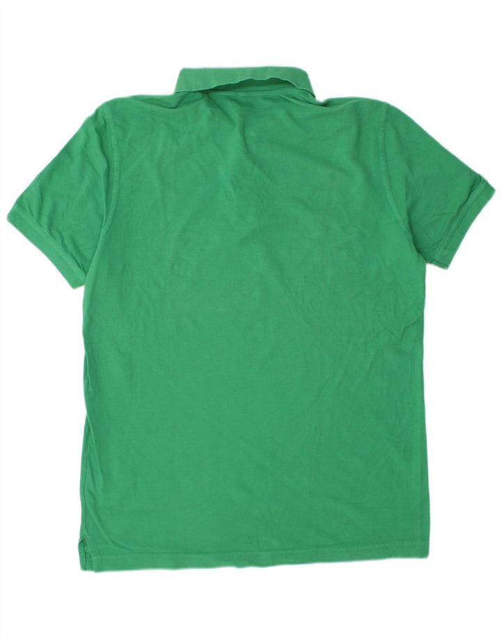 Polo Uomo BENETTON Large Verde Cotone