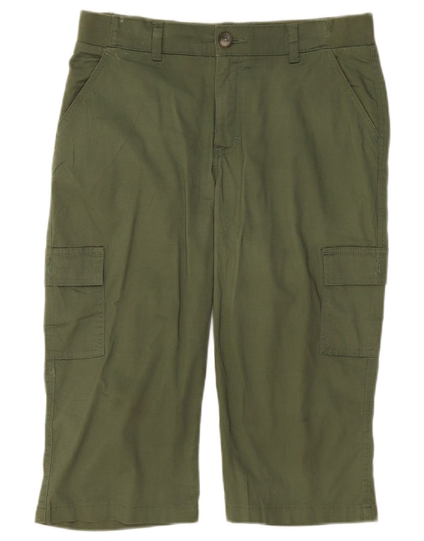 Pantaloncini cargo Lee da donna a vita media e vestibilità rilassata W32 Large Khaki