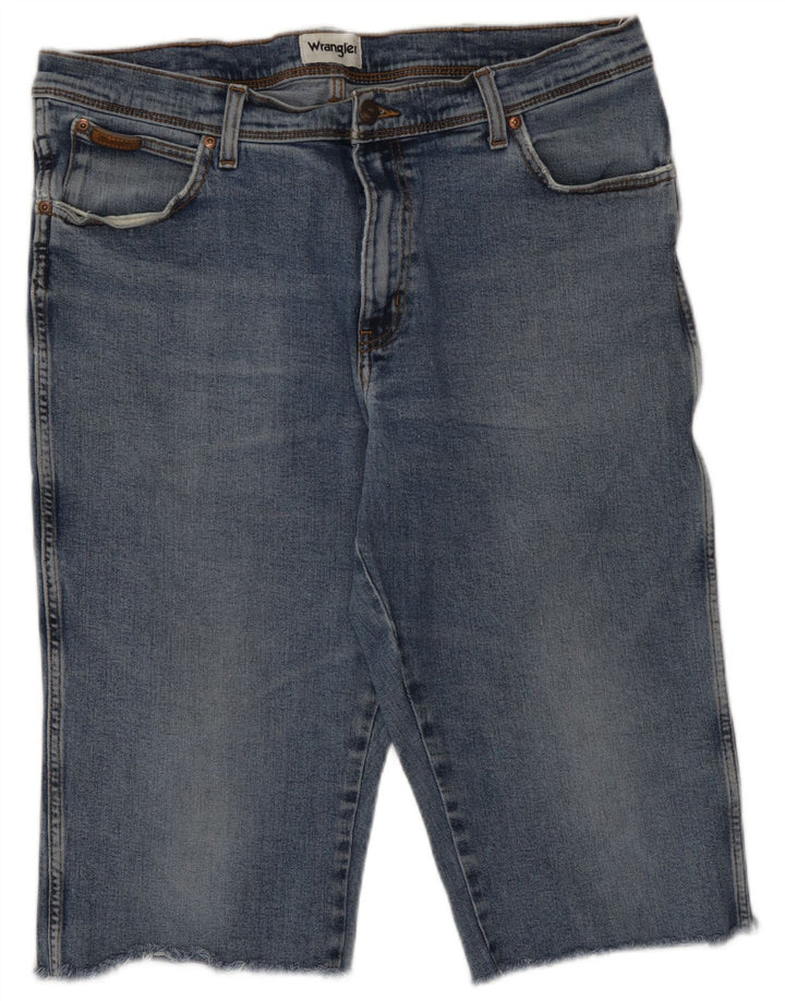 Pantaloncini di jeans Wrangler da uomo Texas W38 XL blu