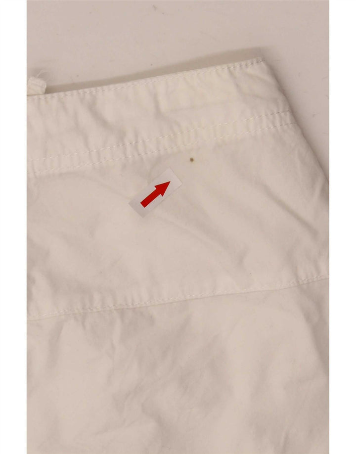 Pantaloncini casual da donna Champion grandi W32 in cotone bianco