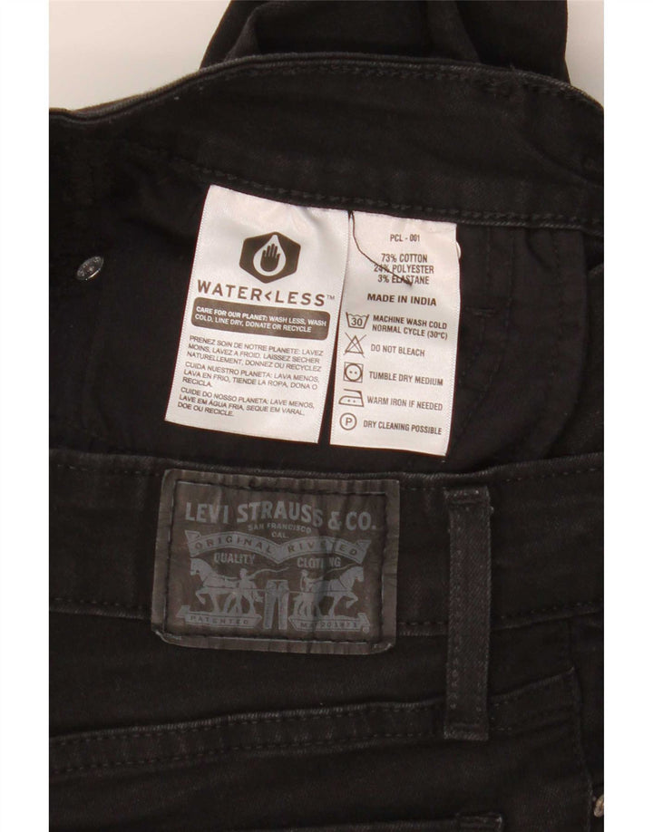 Jeans Levi's 715 Bootcut da donna W25 L27 cotone nero