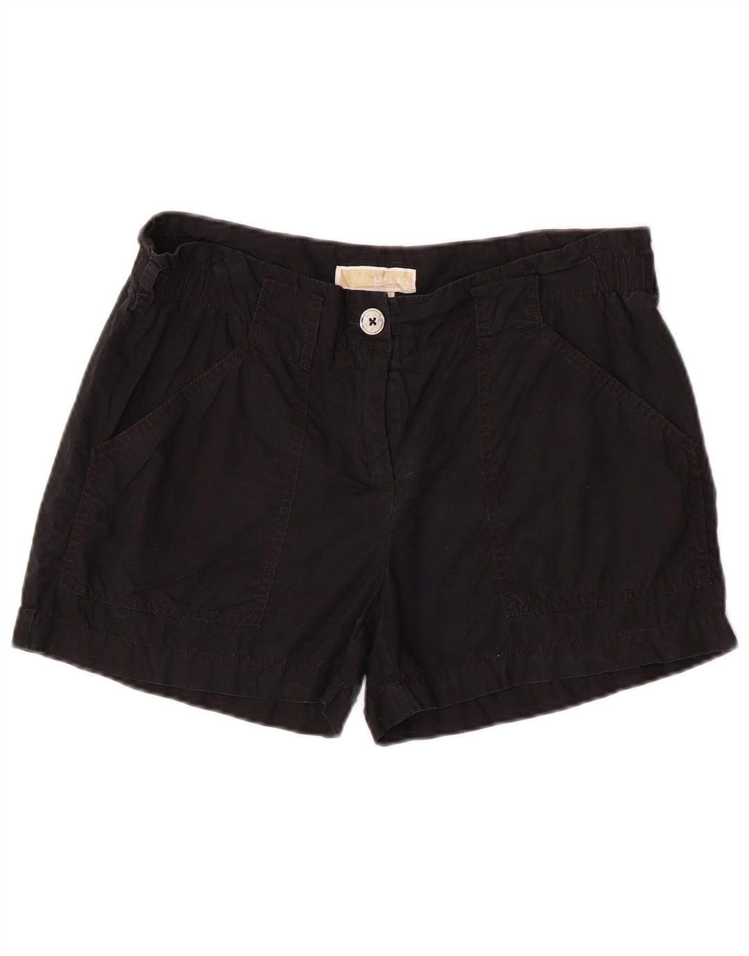 Pantaloncini casual da donna Michael Kors US 6 medi W32 cotone nero